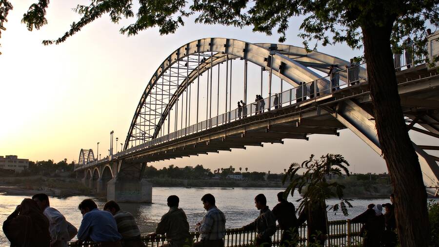 Ahvaz Pol Sefid (White Bridge)